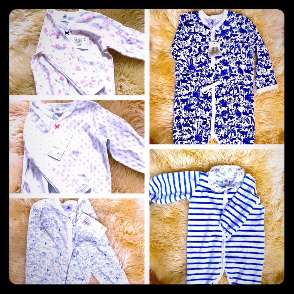 Le Petit Bateau pajamas bundle